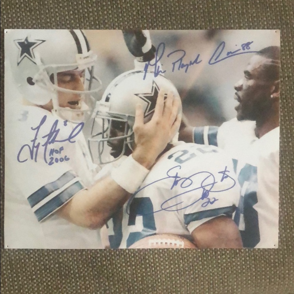 Emmitt Smith, Troy Aikman, and Michael Irvin